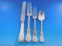 Saratoga by Tiffany & Co. Sterling Silver Flatware Set for 12 Service 91 pieces
