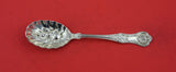 King by Dominick and Haff Sterling Silver Preserve Spoon w/ fruit In Bowl 7"