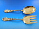 Athene by Amston Vermeil Gold Sterling Silver Flatware Set Service 171 pc Dinner