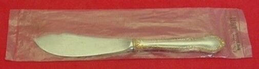 English Georgian Gold by Lunt Sterling Silver Master Butter HH 6 1/2" New