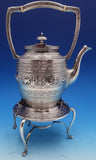 Zodiac English Sterling Silver Coffee Set 4pc includes Kettle on stand (#7881)