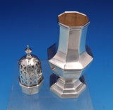 William Hutton and Sons English Estate Sterling Silver Muffineer 7 1/4" (#8431)