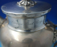 Redlich and Co Sterling Silver Martini Shaker Deco Style #8815 w/ Acorn (#6044)
