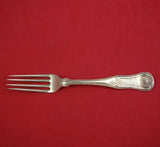 King by Jones, Low and Ball Coin Silver Regular Fork 6 3/4" Flatware