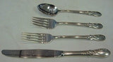 May Melody By International Sterling Silver Regular Size Place Setting(s) 4pc