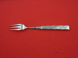 Lap Over Edge Acid Etched by Tiffany & Co Sterling Fruit Fork mushrooms HH AS7"