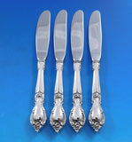 Alexandra by Lunt Sterling Silver Butter Spreader HH Modern 6 1/4" Set of 4