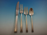 Chapel Bells by Alvin Sterling Silver Flatware Set For 12 Service 92 Pieces