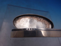 Liberty & Co English Sterling Silver Box Waves Woven Border Birmingham (#6624)