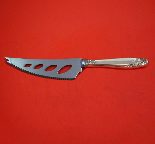 Prelude by International Sterling Silver Cheese and Sausage Knife Custom Made 7"