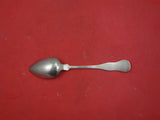 Kings by Bailey & Kitchen plain stem & back Coin Silver Dessert Spoon 7 1/4"