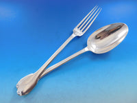 Cannon Handle by Boin-Taburet French 950 Silver Flatware Set Service Paris 22 pc