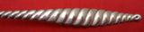 Oval Twist by Whiting Sterling Silver Olive Spoon Long Pierced GW Original 9"
