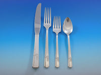 Grenoble by Prestige Oneida Silverplate Flatware Set Service 55 Pieces