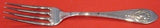 Mount Vernon by Lunt Sterling Silver Regular Fork Set of 12 pcs 7 1/4"