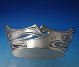 Deco Style German .800 Silver Serving Bowl GW 7" x 3 1/2" 3.2 ozt. c1930 (#6047)