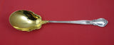 Chantilly by Gorham Sterling Gravy Spoon w/ button GW applied lacing 12 3/8"