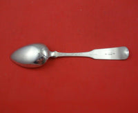 Russian Sterling Silver Serving Spoon Tablespoon 8 1/2" Heirloom Silverware