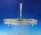 George Henckel Sterling Silver Cut Crystal Serving Tray Appetizers #342 (#6041)