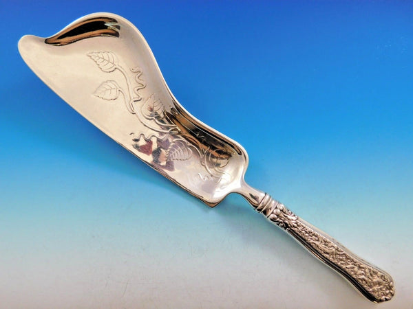 Olympian by Tiffany and Co Sterling Silver Crumber HH AS Acid Etched Leaves