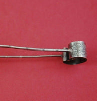 Chinese Sterling Silver Sugar Tong 5 1/4" Serving