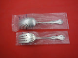 Joan of Arc by International Sterling Silver Salad Serving Set FS AS  9" 2pc