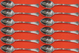 Eighteenth Century by Reed and Barton Sterling Silver Teaspoon Set 12pcs 6 1/8"