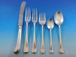Queen Anne CJ Vander English Sterling Silver Flatware Set Service Dinner 65 pcs
