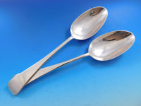 Irish Rib by James Robinson Sterling Silver Flatware Dinner Service 8 Set 58 pc