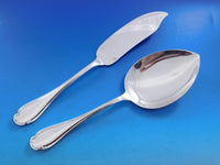 Pompadour by Christofle France Silverplate Flatware Service Set 142 pcs + chest