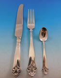 Lillemor by Marthinsen 830 Silver Flatware Service 12 Dessert Set 36 pcs Norway