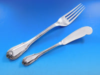Borgia by Buccellati Italy Sterling Silver Flatware Set Service 35 pcs Dinner