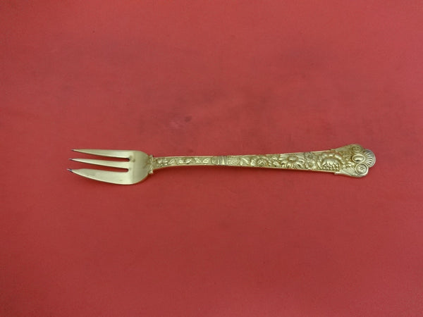 Cluny Vermeil by Gorham Sterling Silver Cocktail Fork 6" Heirloom
