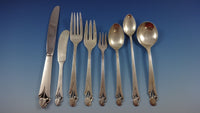 Woodlily by Frank Smith Sterling Silver Flatware Set For 8 Service 69 Pieces