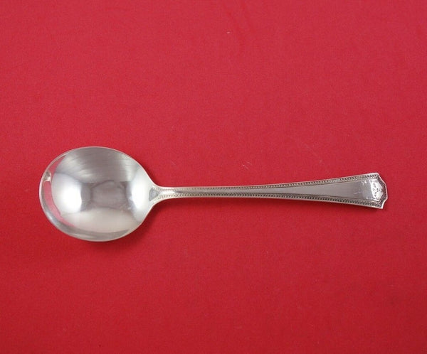 Adam by National Sterling Silver Gumbo Soup Spoon 6 3/4"