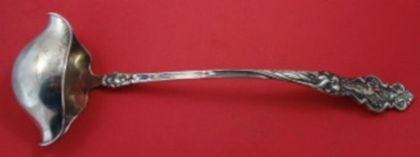 Irian by Wallace Sterling Silver Punch Ladle FH AS Curved Handle Orig 13 1/2"