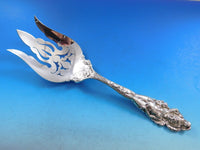 Love Disarmed by Reed and Barton Sterling Silver Salad Serving Fork Old Pcd 11"