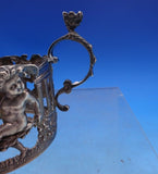 W. Mammatt and Son English Estate Sterling Silver Cup Holder w/Glass Liner #6958