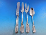Dauphin Paris Model #365 Bruckmann Sohn 800 Silver Flatware Set Service 170 pcs