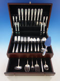Sweetheart Rose by Lunt Sterling Silver Flatware Set for 8 Service 55 pieces