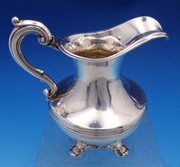 John James Keith English Victorian Sterling Silver Creamer w/4 Shell Feet #8446