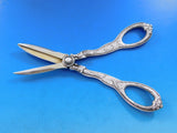 Lap Over Edge Acid Etched Tiffany Sterling Grape Shears GW Grapes Vines 7 3/4"