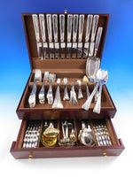 Lap Over Edge by Tiffany and Co Sterling Silver Flatware Set Service Acid Etched