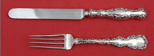 Louis XV by Whiting Gorham Sterling Junior Set 2-pc knife 6 1/2" fork 5 1/2"