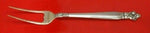 Silver Poppy By Lunt Sterling Silver English Server 7 1/4" Custom
