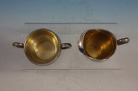 Swan Lake by International Sterling Silver Sugar Creamer Set 2pc #C111 (#3034)