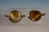 Swan Lake by International Sterling Silver Sugar Creamer Set 2pc #C111 (#3034)