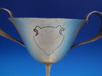 Mount Vernon Sterling Silver Trophy Cup with Handles Hammered #R34 (#8171)