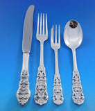 Valdres by Marthinsen Norway 830 Silver Flatware Set Service 56 pieces Luncheon