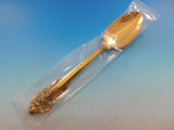 Grande Baroque Gold Wallace Sterling Silver Flatware Set Service 35 pcs Vermeil